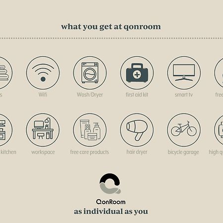Qonroom - As Individual As You - Minden Kaiserstrasse Kültér fotó